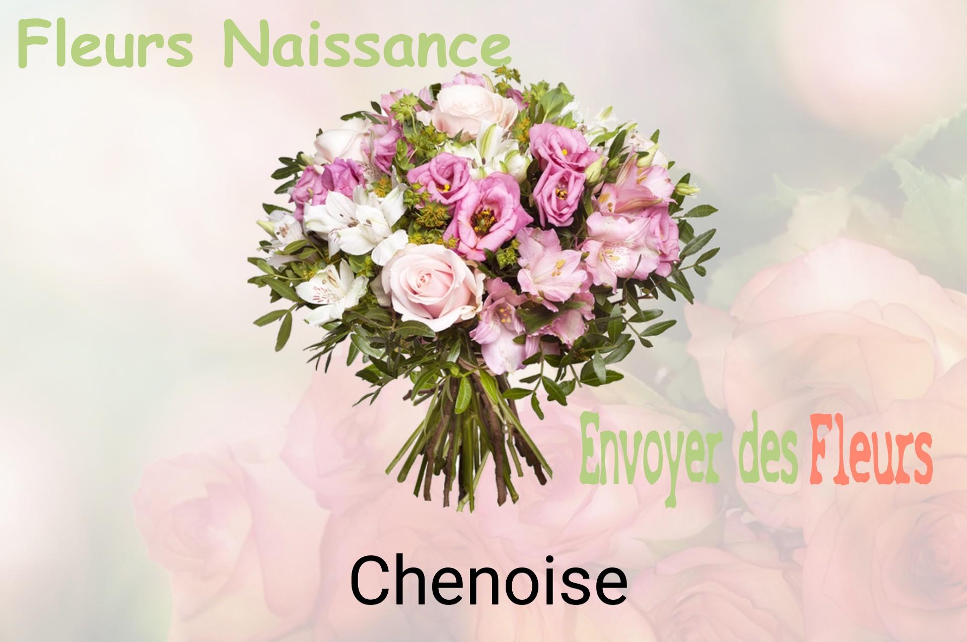 Bouquet de fleurs de naissance livré à Chenoise