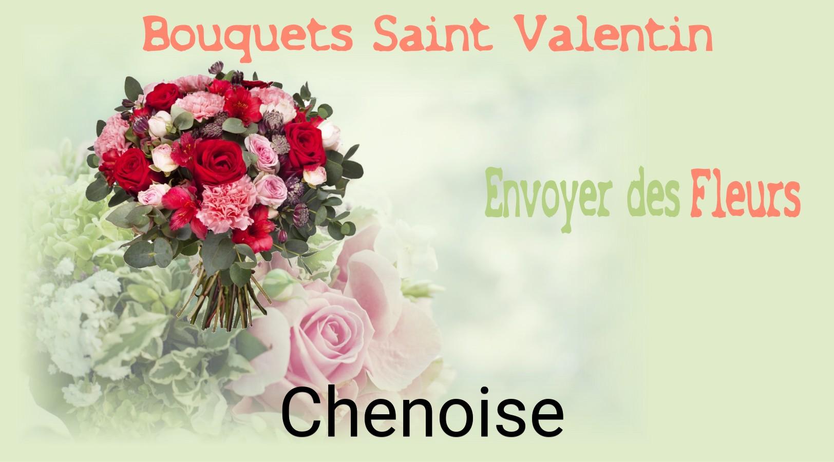 Roses de Saint-Valentin livrées à Chenoise